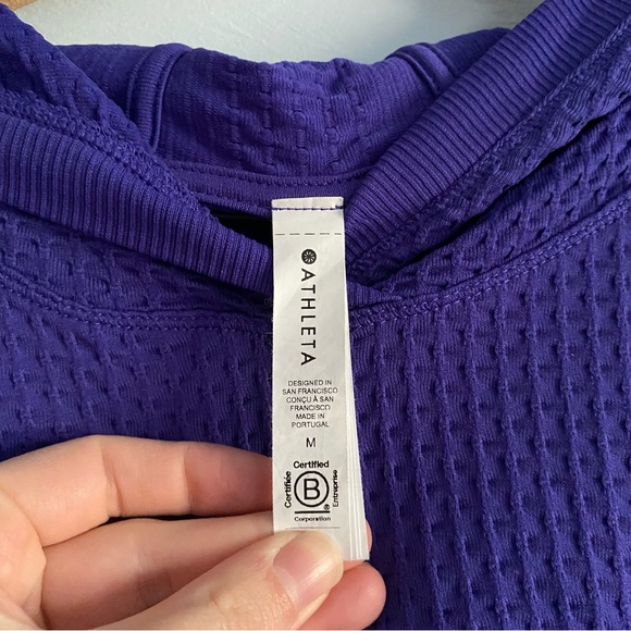 Athleta Flurry Seamless Cropped Hoodie - Picture 7 of 11